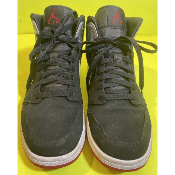 Nike Other - Nike Air Jordan 1 Mid Raiders MEN 11.5  55472-057  Black With box